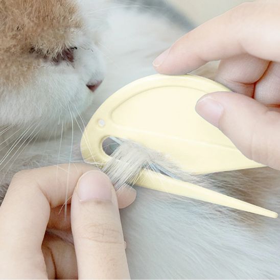 Démêleur à noeud pour chat