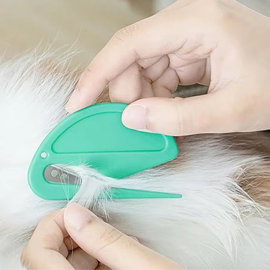 Démêleur à noeud pour chat
