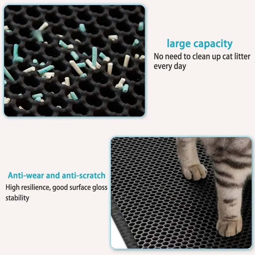 Tapis chat litière