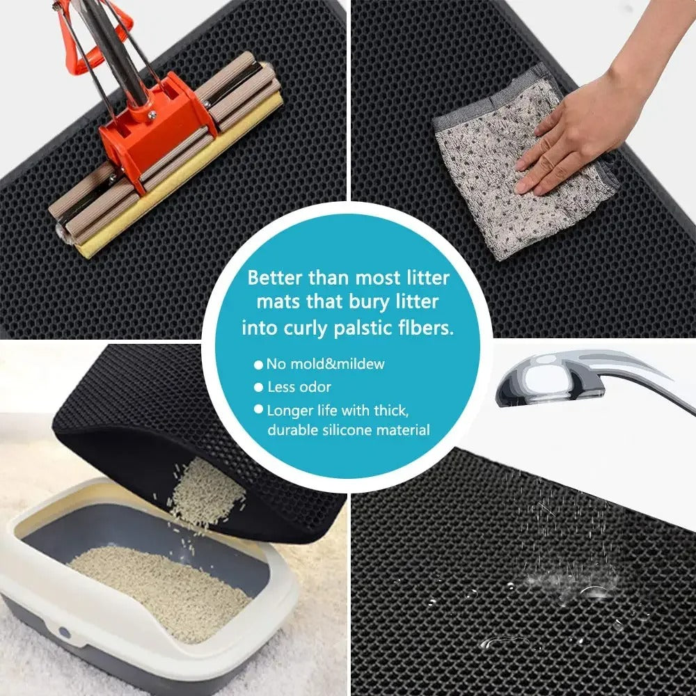 Tapis chat litière